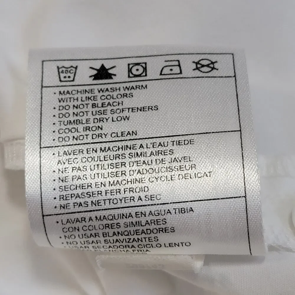 NIKE ACG Womens Button Up Size Medium White Utility Techwear Shirt VTG 00's Y2K - Picture 6 of 10